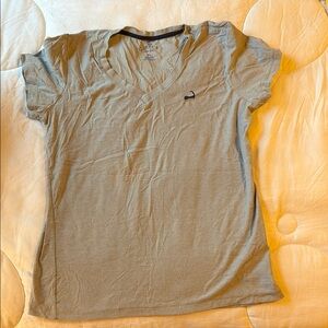 Gray V-Neck T-Shirt